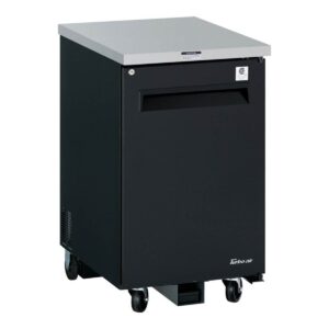 Turbo Air TBB-1SBD-N6 23″ One Section Back Bar Cooler with Solid Door, 7.76 cu. ft.