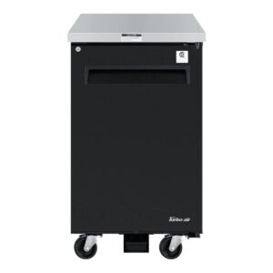 Turbo Air TBB-1SBD-N6 23″ One Section Back Bar Cooler with Solid Door, 7.76 cu. ft.