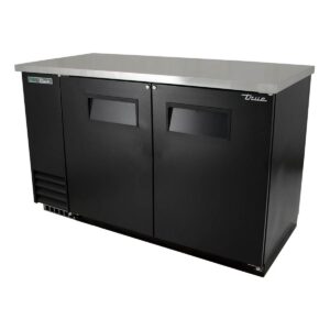 True TBB-2-HC 58″ Two Solid Swing Door Back Bar Cooler with Hydrocarbon Refrigerant