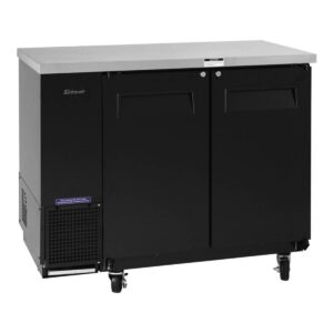 Turbo Air TBB-24-48SBD-N6 49″ Two Section Back Bar Cooler with Solid Door, 12.2 cu. ft.