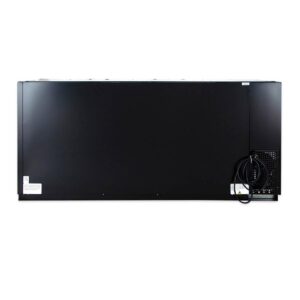 True TBB-24GAL-72G-HC-LD 71″ 3 Glass Swing Door Galvanized Top Back Bar Cooler with LED