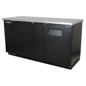 True TBB-3-HC 69″ Two Solid Swing Door Back Bar Cooler with Hydrocarbon Refrigerant
