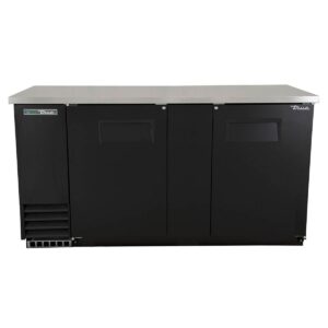 True TBB-3-HC 69″ Two Solid Swing Door Back Bar Cooler with Hydrocarbon Refrigerant