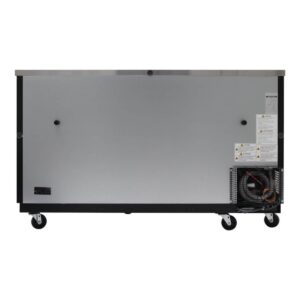 Turbo Air TBB-3SGD-N 69″ Two Section Back Bar Cooler with Glass Door, 23 cu. ft.