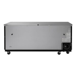 Turbo Air TBB-4SGD-N 90″ Three Section Back Bar Cooler with Glass Door, 36.47 cu. ft.