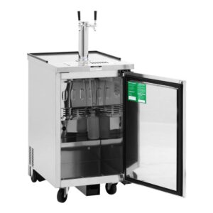Turbo Air TBD-1SDD-N6 23″ 1 Column / Tower Super Deluxe Beer Dispenser