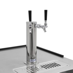 Turbo Air TBD-1SDD-N6 23″ 1 Column / Tower Super Deluxe Beer Dispenser