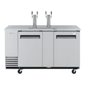 Turbo Air TBD-3SDD-N 69″ 2 Columns / Towers Super Deluxe Beer Dispenser