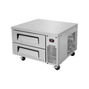 Turbo Air TCBE-36SDR-N6 35″ 2 Drawers Refrigerated Chef Base, Flat Top, 4.98 cu. ft.