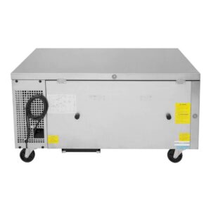 Turbo Air TCBE-48SDR-N 47″ 2 Drawers Refrigerated Chef Base, Flat Top, 7.5 cu. ft.