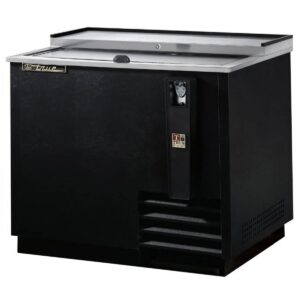 True TD-36-12-HC 36″ Solid Slide Lid Deep Well Horizontal Bottle Cooler