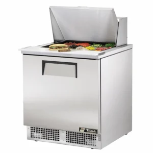 True TFP-32-12M 32″ Sandwich/Salad Prep Table w/ Refrigerated Base, 115v, Right Hinge