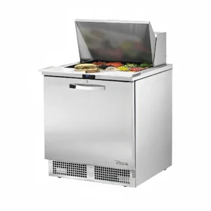 True TFP-32-12M~SPEC3 32″ Spec Series® Sandwich/Salad Prep Table w/ Refrigerated Base, 115v