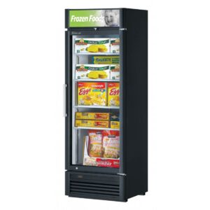 Turbo Air TGF-15SD-N 26″ One Glass Door Freezer Merchandiser, White or Black, 13.2 cu. ft.
