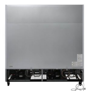 Turbo Air TGF-72FB-N 81″ Three Glass Door Freezer Merchandiser, White or Black, 58.45 cu. ft.