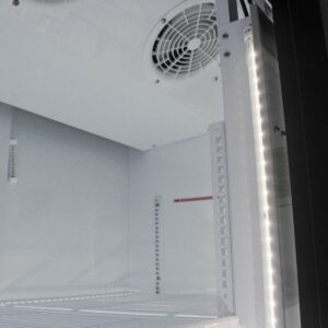 Turbo Air TGM-35R-N 41″ 2-Section Merchandiser Refrigerator w/ Sliding Glass Door, White, 29.27 cu. ft.