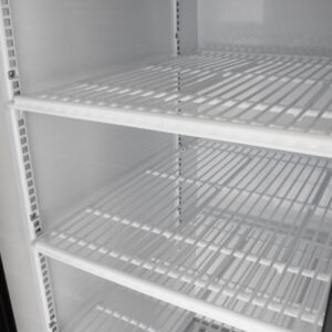 Turbo Air TGM-35R-N 41″ 2-Section Merchandiser Refrigerator w/ Sliding Glass Door, White, 29.27 cu. ft.