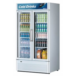 Turbo Air TGM-35SD-N 39″ 2-Section Merchandiser Refrigerator w/ Glass Door, 29.06 cu. ft.