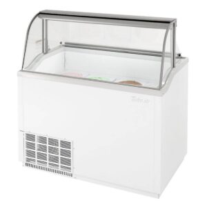 Turbo Air TIDC-70W-N 68″ Curved Glass Ice Cream Dipping Cabinet
