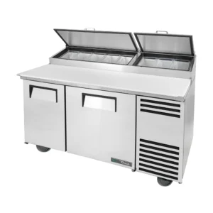 True TPP-AT-60-HC 60″ TPPAT Series Pizza Prep Table w/ Refrigerated Base, 115v