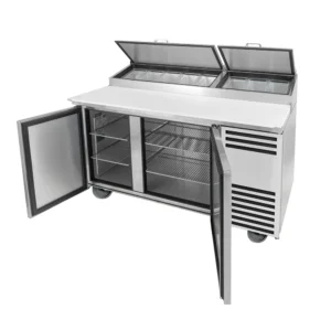 True TPP-AT-60-HC 60″ TPPAT Series Pizza Prep Table w/ Refrigerated Base, 115v