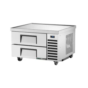 True TRCB-36-HC FTOP 36″ Chef Base w/ (2) Drawers – Flat Top, 115v