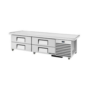 True TRCB-79-86-HC 86″ Chef Base w/ (4) Drawers – 115v