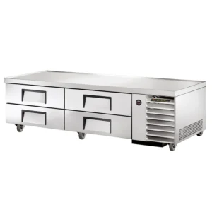 True TRCB-79-HC 79″ Chef Base w/ (4) Drawers – Flat Top, 115v