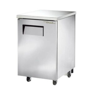 True TBB-1-S-HC 23″ Solid Swing Door Stainless Steel Back Bar Cooler w/ Hydrocarbon