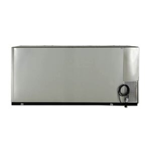 True TBB-24GAL-72G-S-HC-LD 71″ 3 Glass Swing Door Stainless Steel Back Bar Cooler