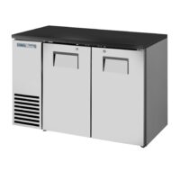 True TBB24-48-2S-Z1-BST-S-1 Refrigerated Back Bar Cabinet