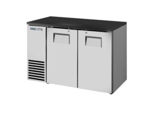 True TBB24-48-2S-Z1-BST-S-1 Refrigerated Back Bar Cabinet