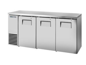 True TBB24-72-3S-Z1-SFT-S-1 Refrigerated Back Bar Cabinet