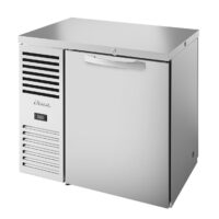 True TBR36-PTSZ1-L-S-S-S-1 36" 2 Solid Swing Door Pass-Thru Single Zone Refrigerator