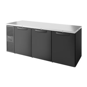 True TBR84-PTSZ1-L-B-SSS-SSS-1 84″ 6 Solid Swing Door Pass-Thru Single Zone Refrigerator