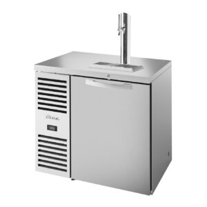 True TDR36-RISZ1-L-S-S-1 36″ Stainless Steel Draft Beer Keg Cooler, One Section