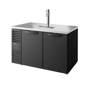 True TDR60-PT 60″ Two Section Pass-Thru Draft Beer Cooler, LED Lighting