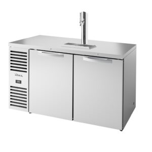 True TDR60-RISZ1-L-S-SS-1 60″ Two Section Stainless Steel Solid Door Draft Beer Cooler