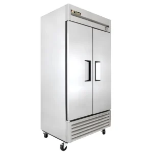 True TS-35-HC 39 1/2″ Two Section Reach In Refrigerator, (2) Left/Right Hinge Solid Doors, 115v