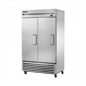 True TS-43-HC 47″ Two Section Reach In Refrigerator, (2) Left Hinge Solid Doors, 115v