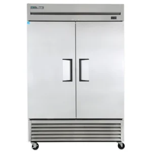 True TS-49-HC 54 1/10″ Two Section Reach In Refrigerator, (2) Left/Right Hinge Solid Doors, 115v