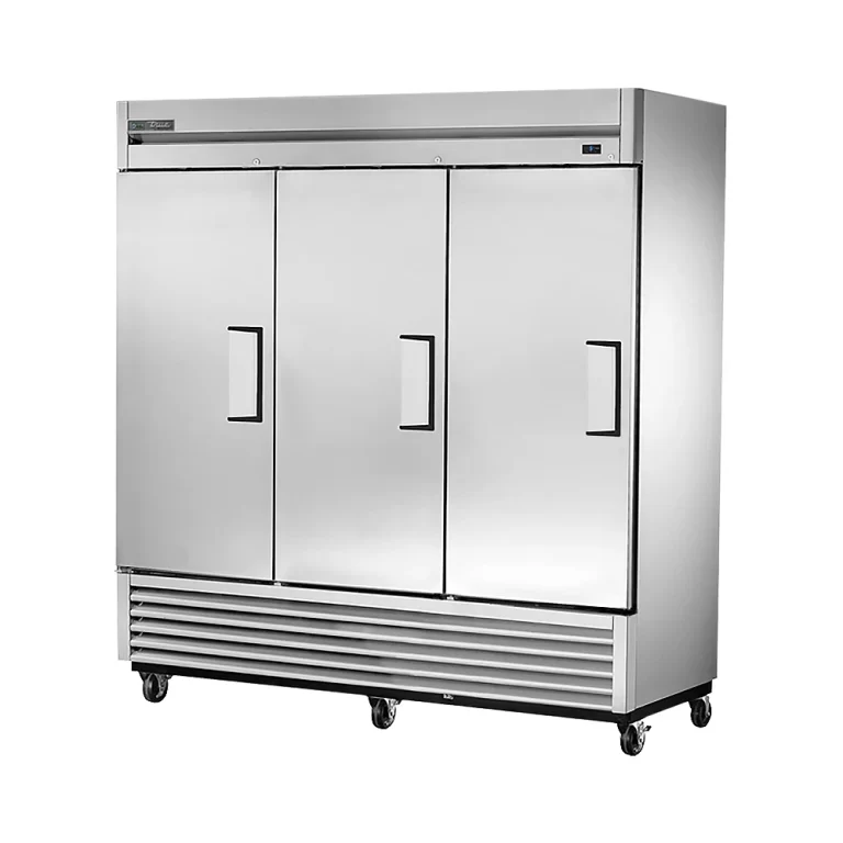 True TS-72F-HC 78" Three Section Reach In Freezer, (3) Solid Left Hinged Doors, 115v