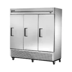 True TS-72F-HC 78" Three Section Reach In Freezer, (3) Solid Right Hinged Doors, 115v