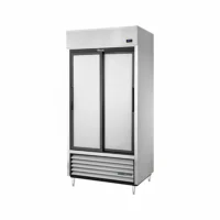 True TSD-33-HC 39 1/2" Two Section Reach In Refrigerator, (2) Sliding Solid Doors, 115v