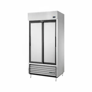 True TSD-33-HC 39 1/2″ Two Section Reach In Refrigerator, (2) Sliding Solid Doors, 115v