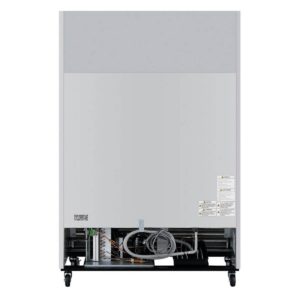 Turbo Air TSR-49SD-N6 54″ Two Section Super Deluxe Reach-In Refrigerator w/ 2 Solid Doors, Bottom Mount, 43 cu. ft.