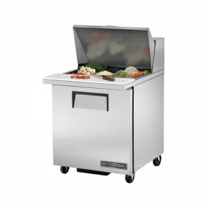 True TSSU-27-12M-C-HC 27″ TSSU Series Mega Top Sandwich/Salad Prep Table w/ Refrigerated Base, 115v