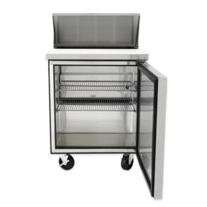 True TSSU-27-08-HC 27″ TSSU Series Sandwich/Salad Prep Table w/ Refrigerated Base, 115v