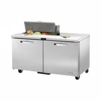 True TSSU-60-08-HC~SPEC3 60" Spec Series® Sandwich/Salad Prep Table w/ Refrigerated Base, 115v