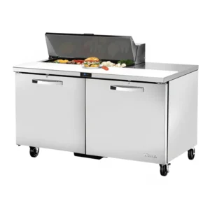 True TSSU-60-10-HC~SPEC3 60″ Spec Series® Sandwich/Salad Prep Table w/ Refrigerated Base, 115v